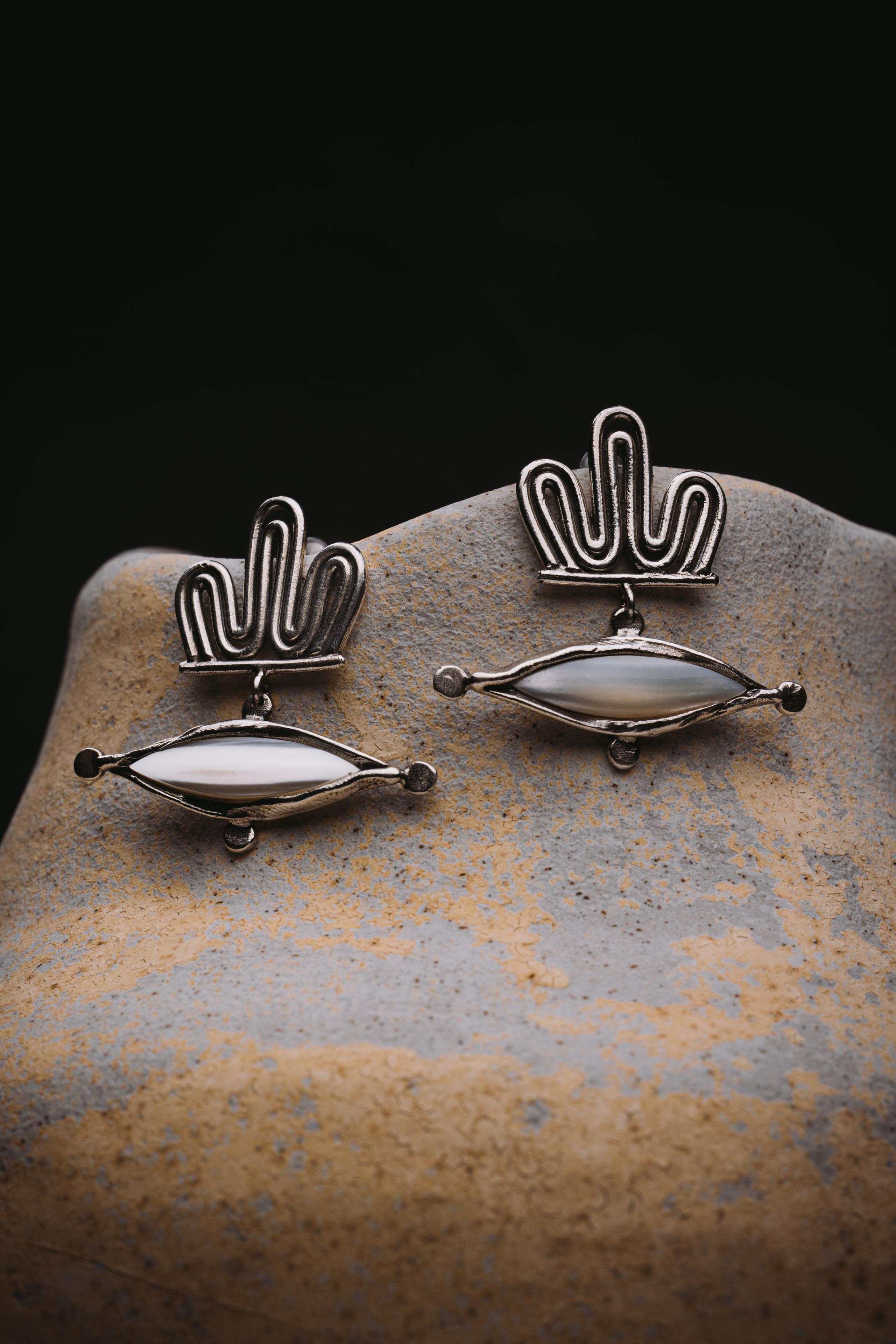 Boucles d'oreilles Intuition - Bijou graphique