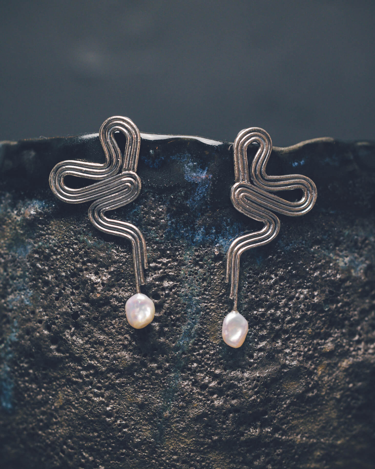 Boucles d'oreilles Yangtze