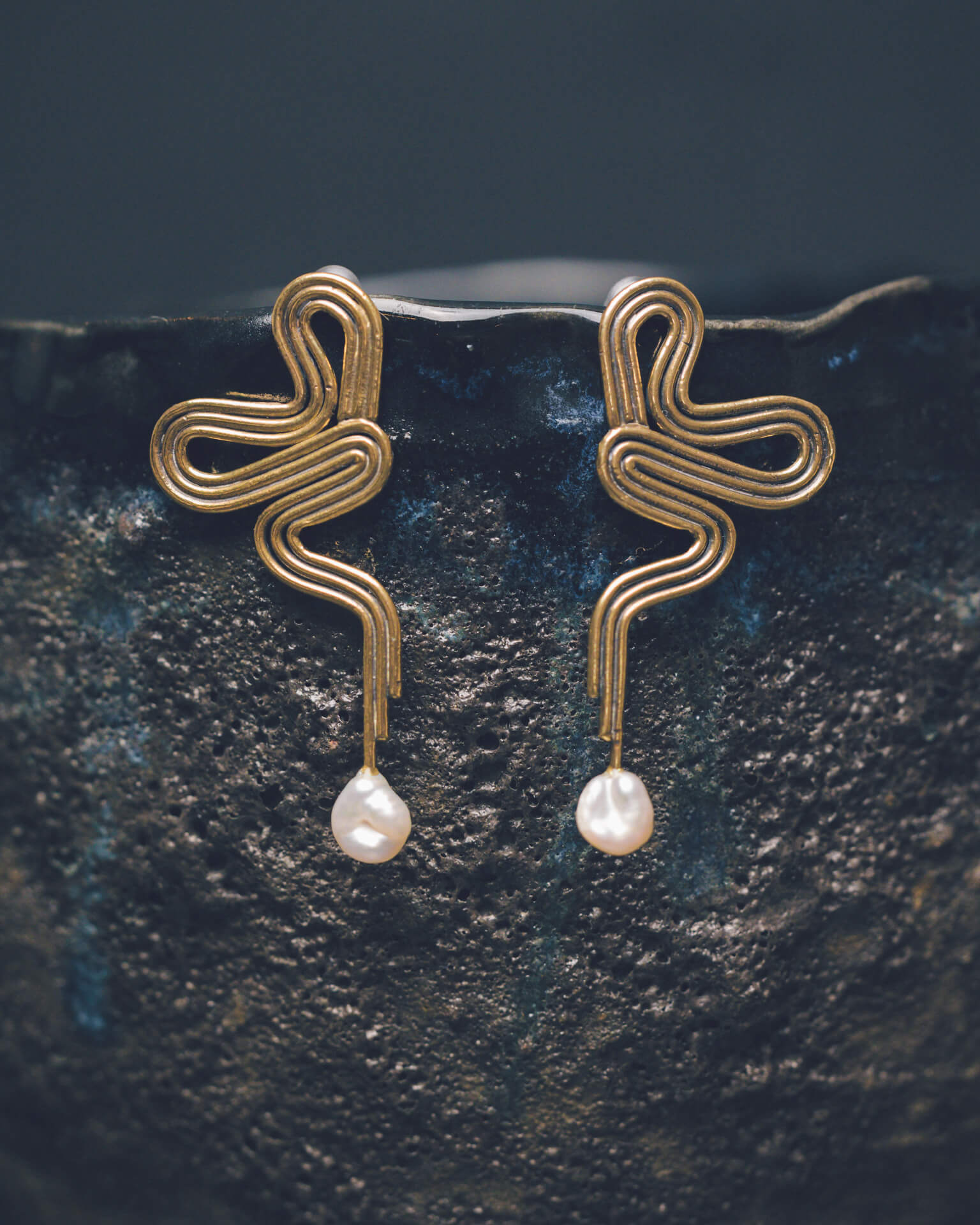 Boucles d'oreilles Yangtze