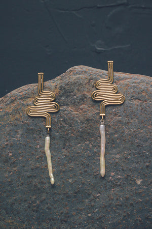 
                  
                    Charger l&amp;#39;image dans la galerie, Boucles d&amp;#39;oreilles Mekong
                  
                